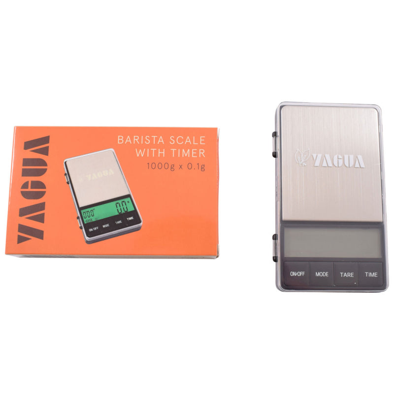 YAGUA SCALE & BREW TIMER: DUAL DISPLAY SERIES 1000G X 0.1G ACC0002 - The Coffee Machine Collective