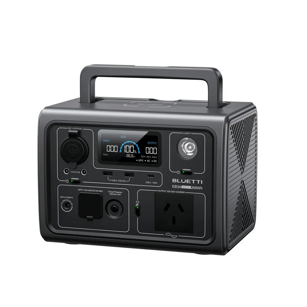Bluetti EB3A 600W Portable Power Station