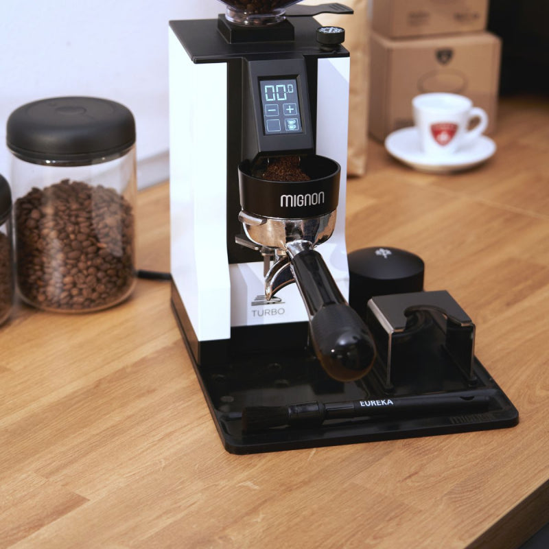 EUREKA MIGNON DOSING FUNNEL - CHROME 58.3 / 57mm - The Coffee Machine Collective