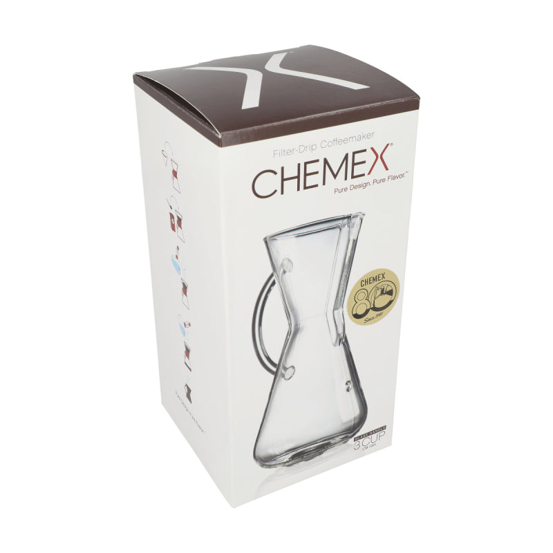 CHEMEX 3-CUP GLASS HANDLE