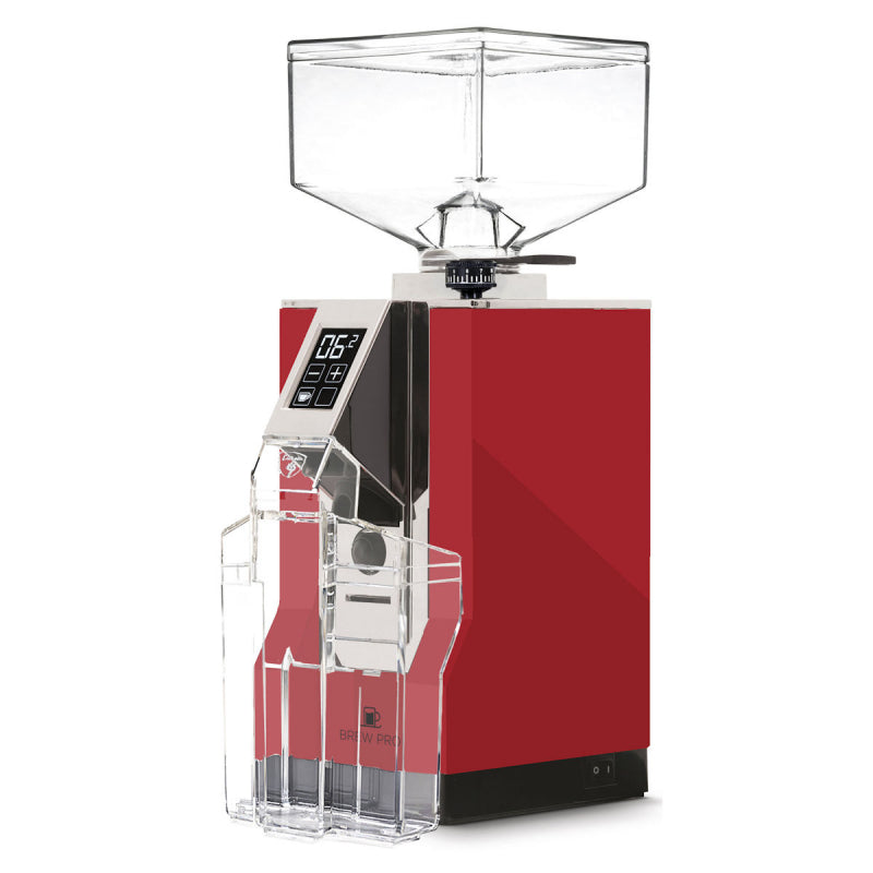 EUREKA MIGNON BREW PRO WITH FLAT BLADES 55MM - RED