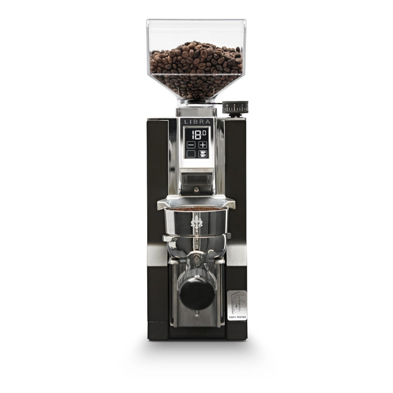 EUREKA MIGNON LIBRA DOSING FUNNEL - CHROME 58.3 / 57mm (Height 28mm) - The Coffee Machine Collective
